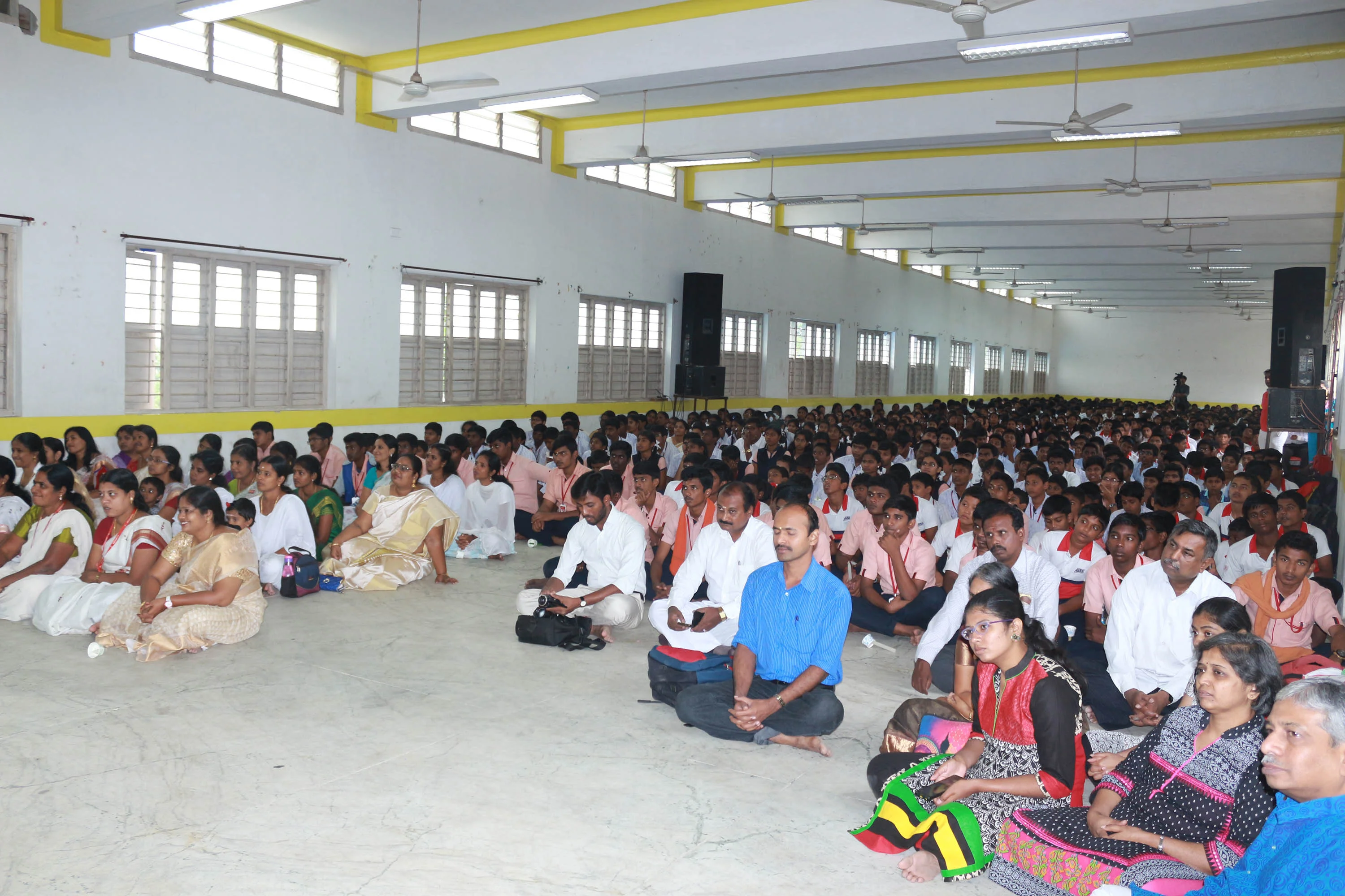 Mass Meditation Gathering