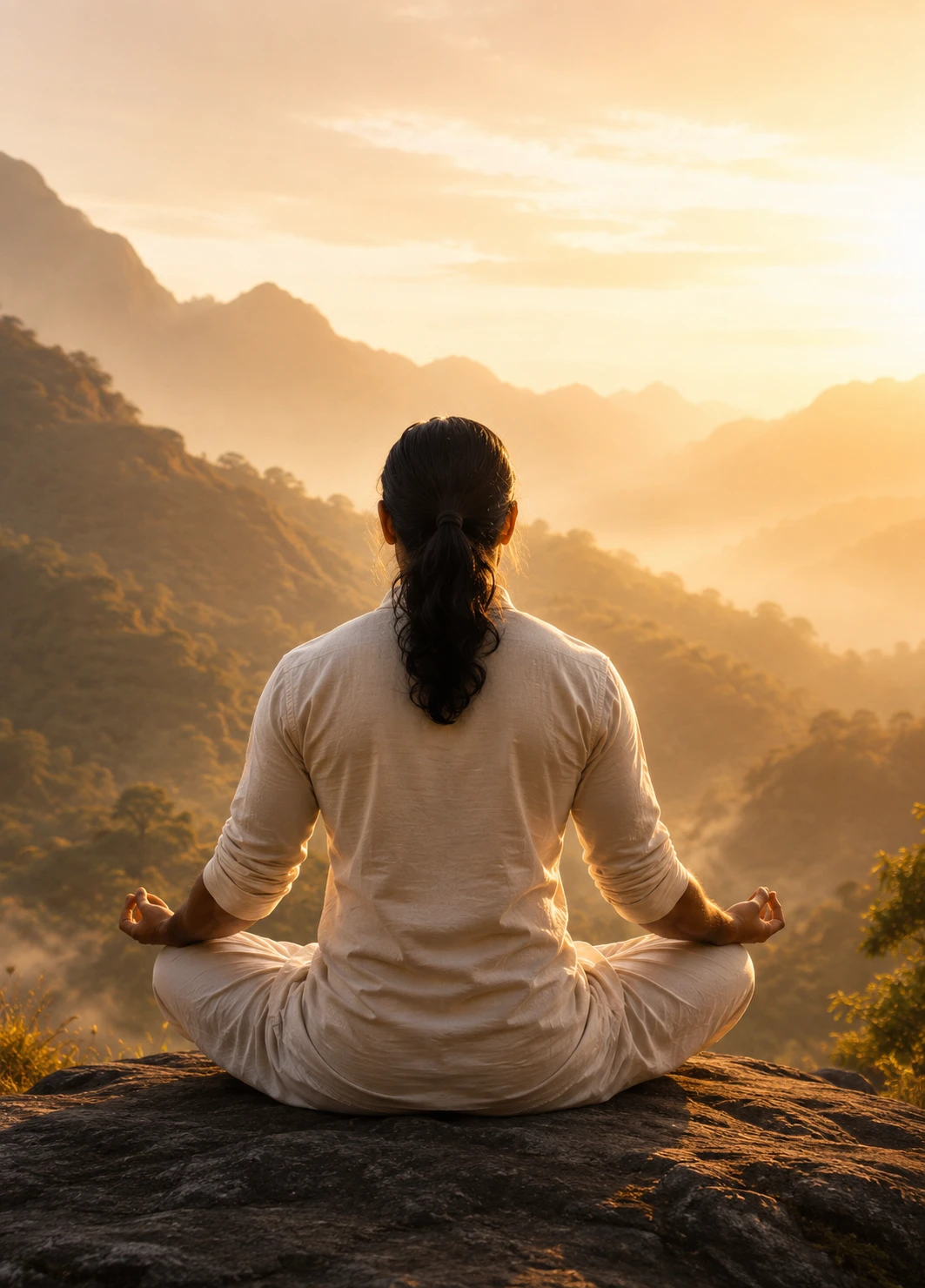A Call to the Inner Journey - Meditating Woman