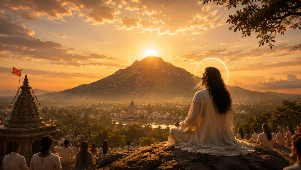 Sacred Sunset Spiritual Awakening - Divya Yogam Vision